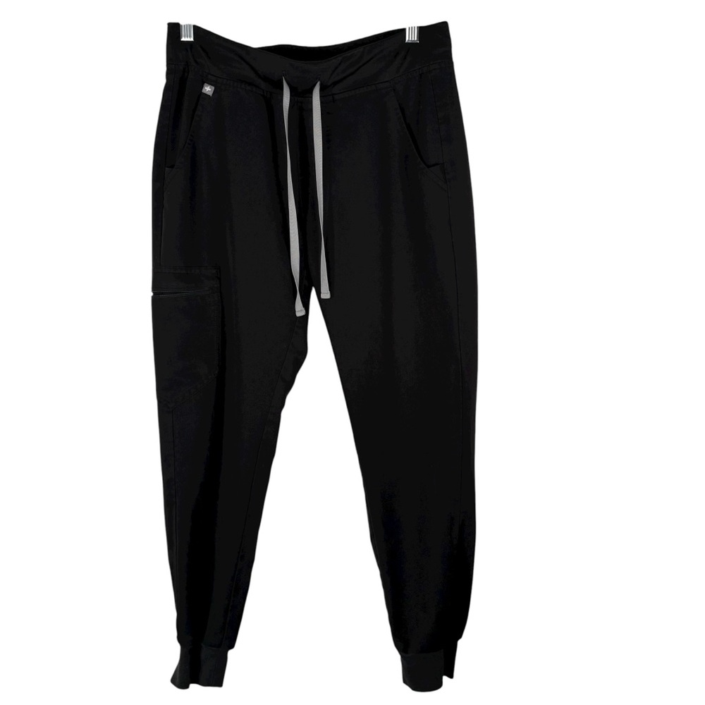 Figs Technical Collection Unisex Small Scrub Pants Bottoms Tie Waist Stretchy